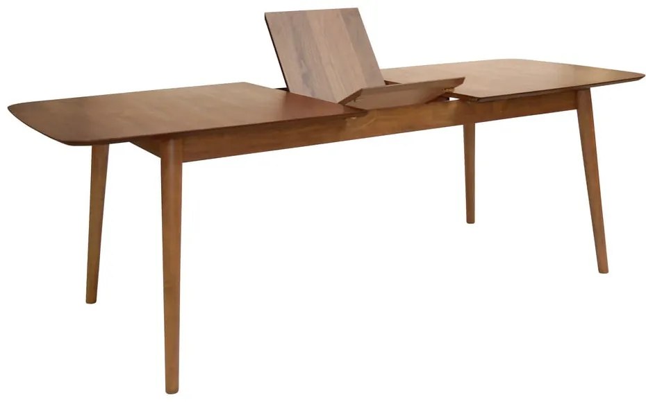 Tavolo da pranzo con effetto noce allungabile con estensione 90x180 cm Montreux – Actona