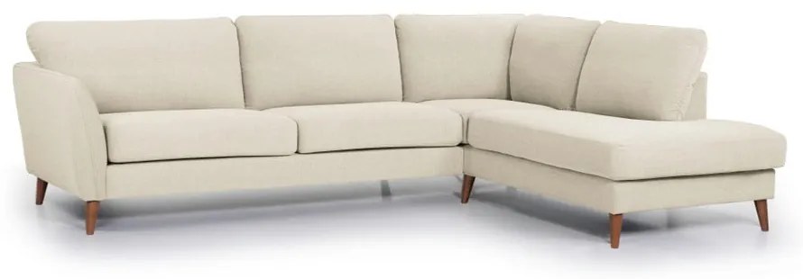 Divano angolare beige (angolo destro) Oslo - Scandic