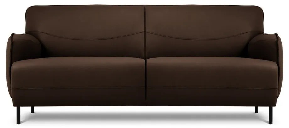 Divano in pelle marrone , 175 x 90 cm Neso - Windsor &amp; Co Sofas
