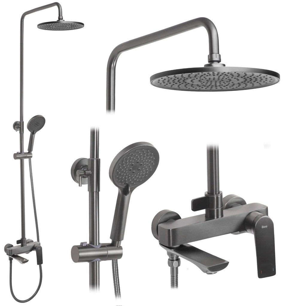Set doccia REA AVALON Titanium