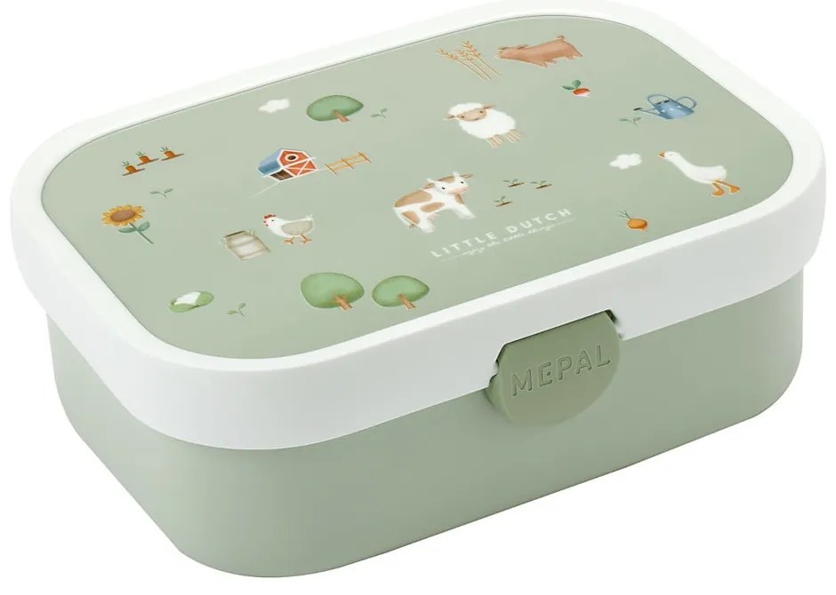 Scatola per la merenda dei bambini Little farm - Mepal