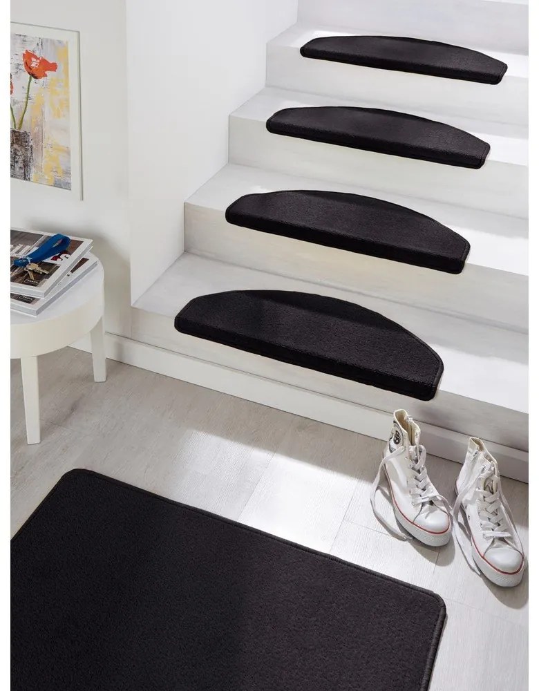 Set di 15 gradini neri , 23 x 65 cm Fancy - Hanse Home