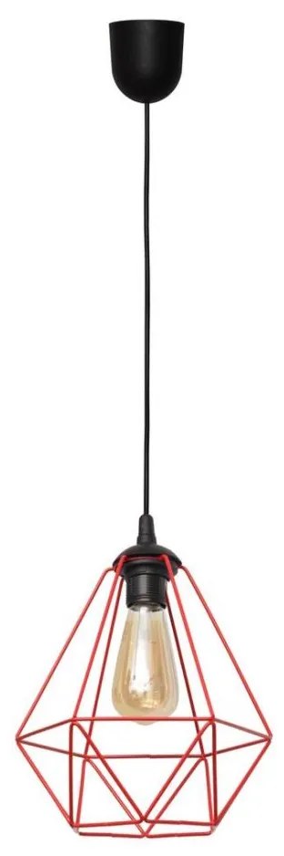Lampadario a sospensione con filo KARO 1xE27/15W/230V