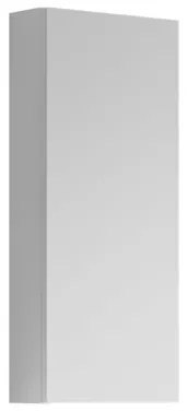 Pensile bagno Pixel laccato opaco bianco, 1 anta apertura da sinistra P 17 x L 30 x H 80 cm