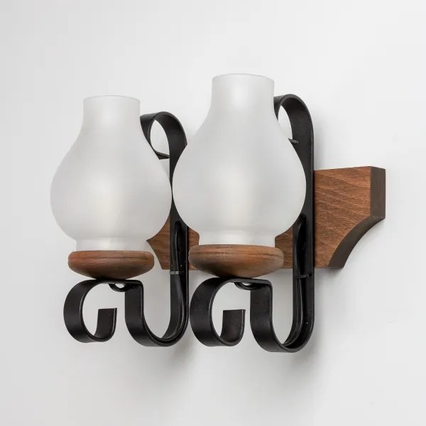 Brilagi - Applique QUEEN 2xE14/40W/230V faggio/noce