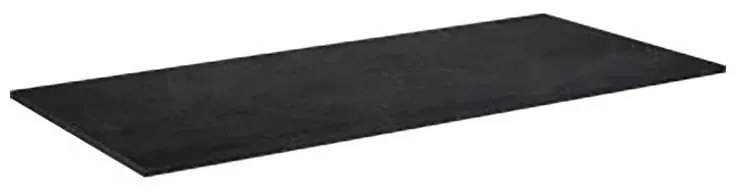 Top per lavabo Neo SENSEA L 136 x H 1.2 x P 48.5 cm grigio ardesia stratificato, effetto pietra naturale