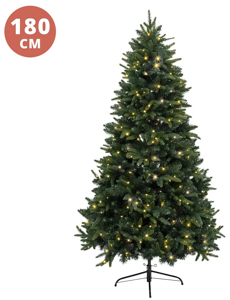 Albero Natale verde 180 cm led Creek