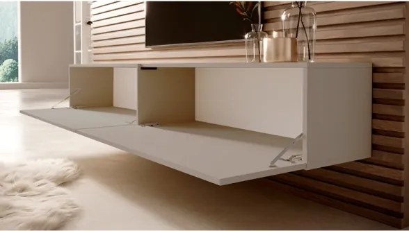 Mobile TV Sospeso 140 Cm 2 Ante Tortora Echo