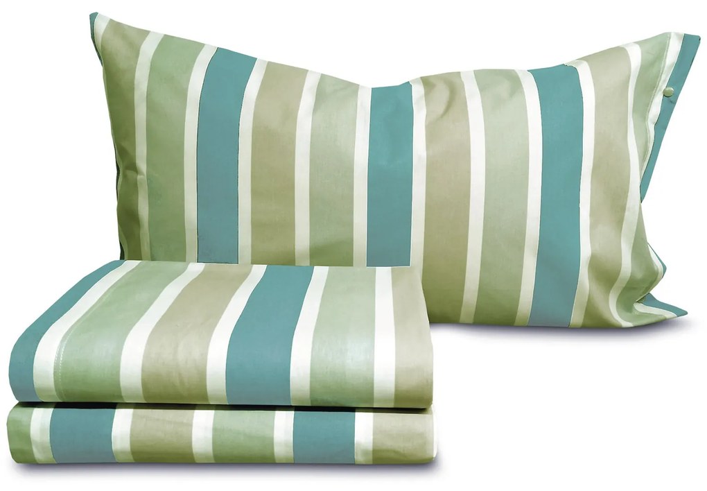 Completo letto singolo righe Porto Venere SmartDecoHome