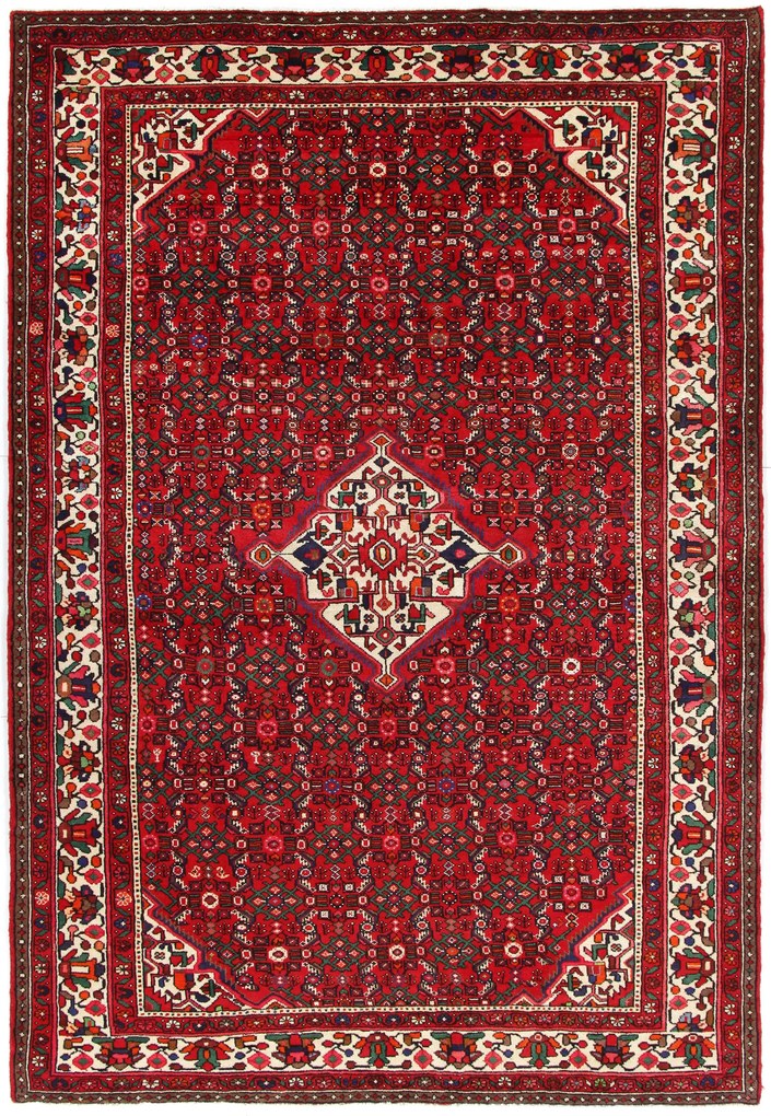 Hamedan Tappeto persiano 310 x 210 (Iran) Annodato A Mano