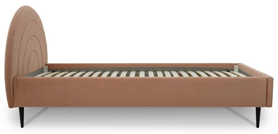 Letto per bambini rosa con contenitore 90x200 cm Rainbow - Scandic