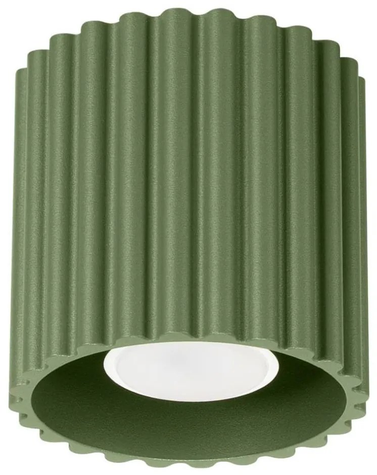 Sollux  SL.1794 - Faretto AURA 1xGU10/10W/230V 10 cm verde