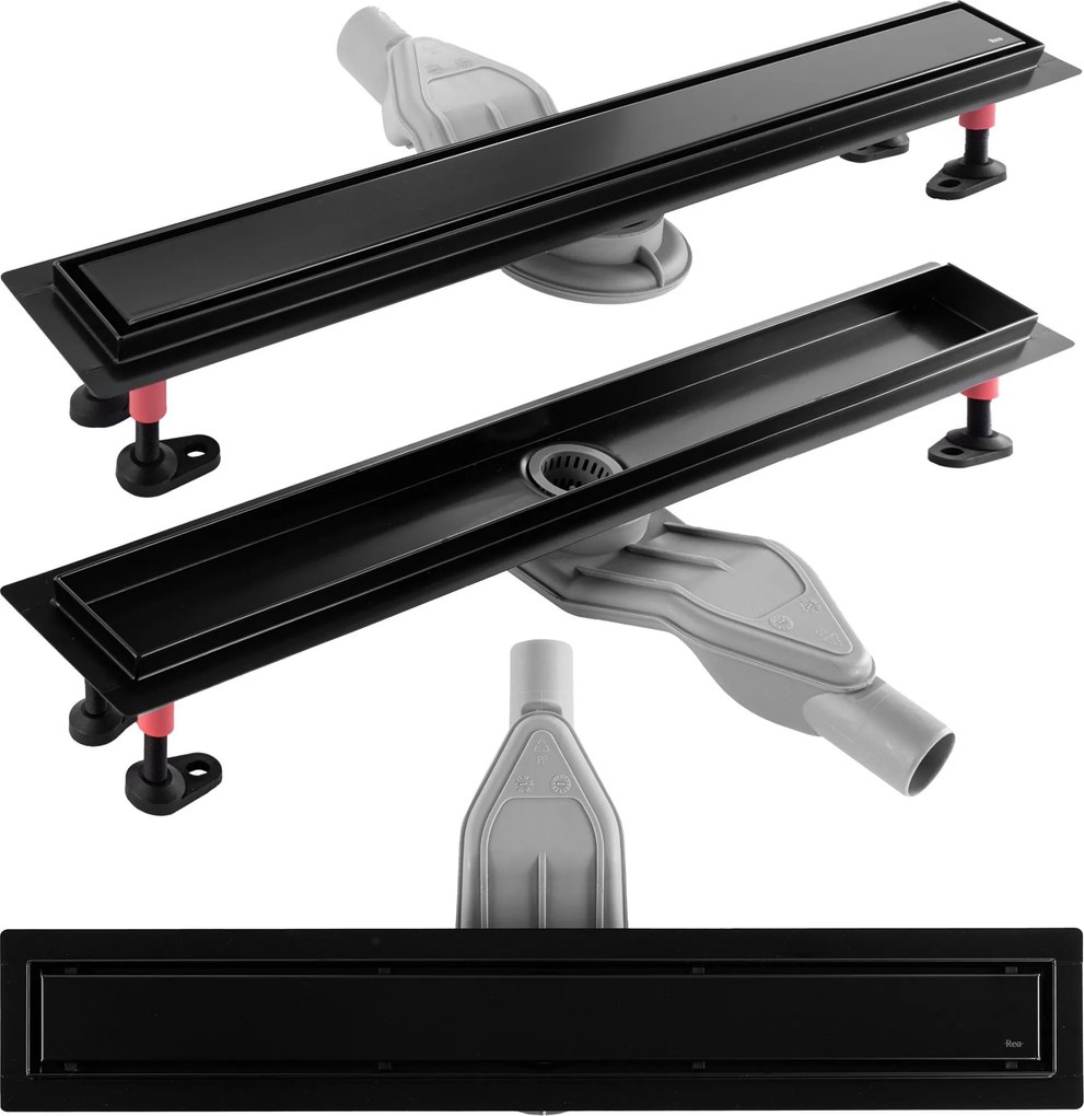 Canalina di scarico Neox SuperFlow Black 60