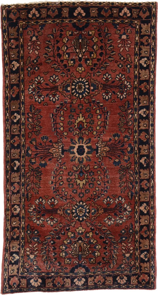 Sarouk Tappeto persiano 120 x 60 (Iran) Annodato A Mano
