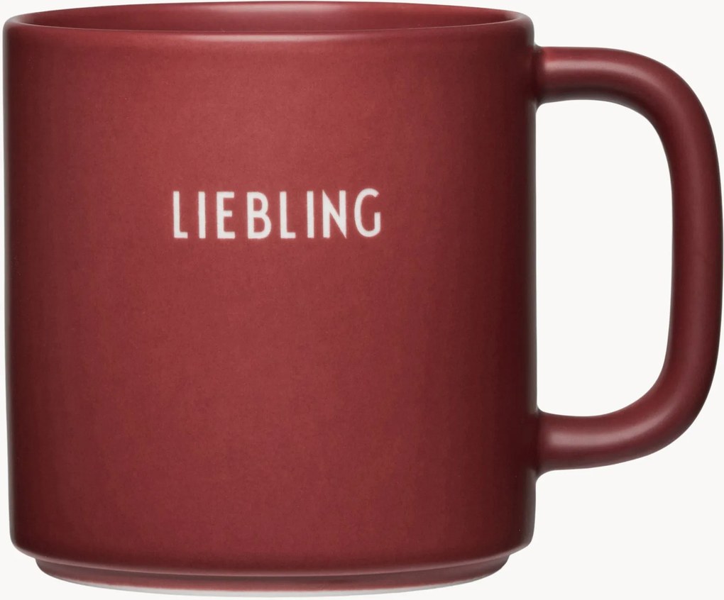 Tazza con scritta Favourite Liebling
