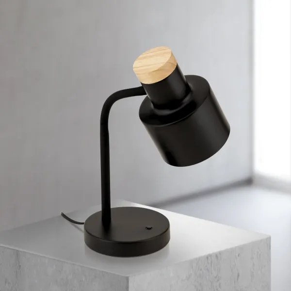 Orion - Lampada da tavolo GILI 1xE27/40W/230V nera