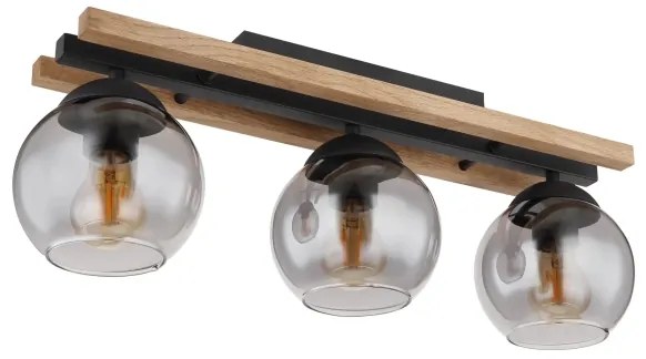 Globo 15569-3DW - Lampadario a plafone CONNI 3xE27/25W/230V