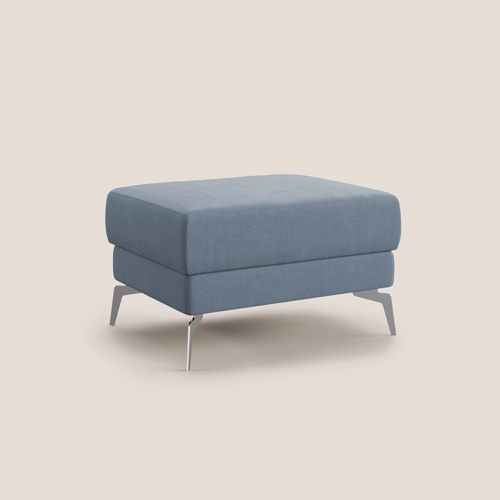 Star Pouf con piedini alti in microfibra impermeabile T11 carta da zucchero