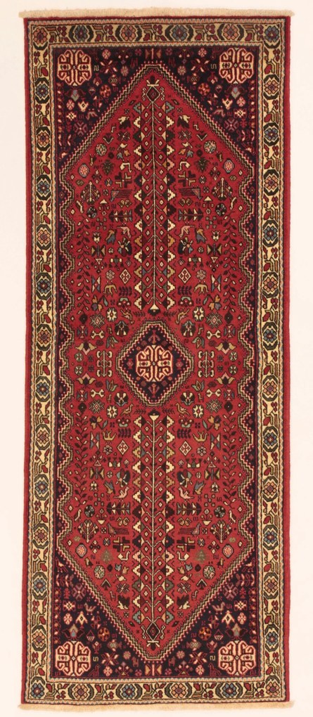 Abadeh Tappeto 210 x 80 (Iran) Annodato A Mano