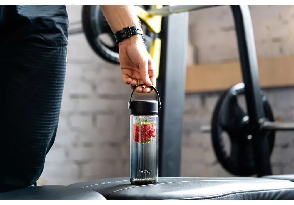 Bottiglia nera in vetro 350 ml Fuori – Vialli Design