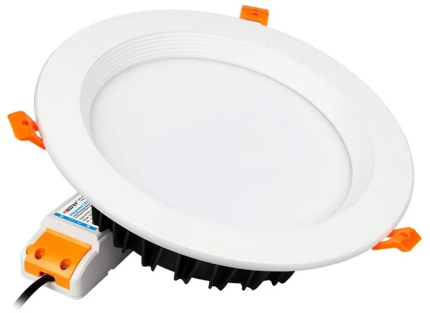 Faro da incasso 25W RGB+CCT IP20, Angolo 120°, foro Ø200 - 210 mm Colore RGB+CCT