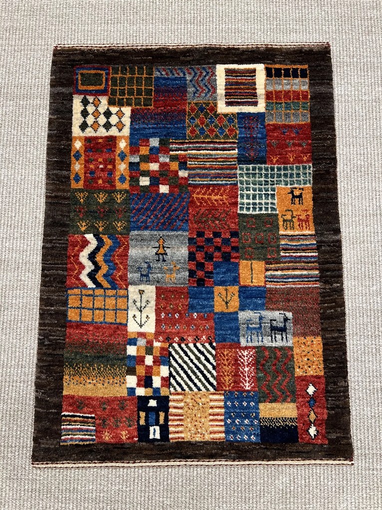 Loribaft Tappeto persiano 90 x 60 (Iran) Annodato A Mano