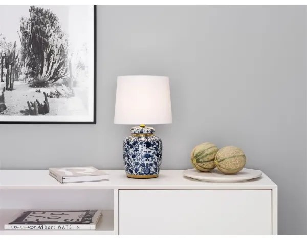 Cottex B2175BL - Lampada da tavolo KLASSISK 1xE14/40W/230V blu