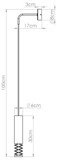 Sollux SL.1690 - Applique LAMI 1xGU10/10W/230V bianco