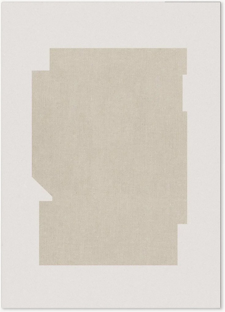 Poster Bauhaus Beige