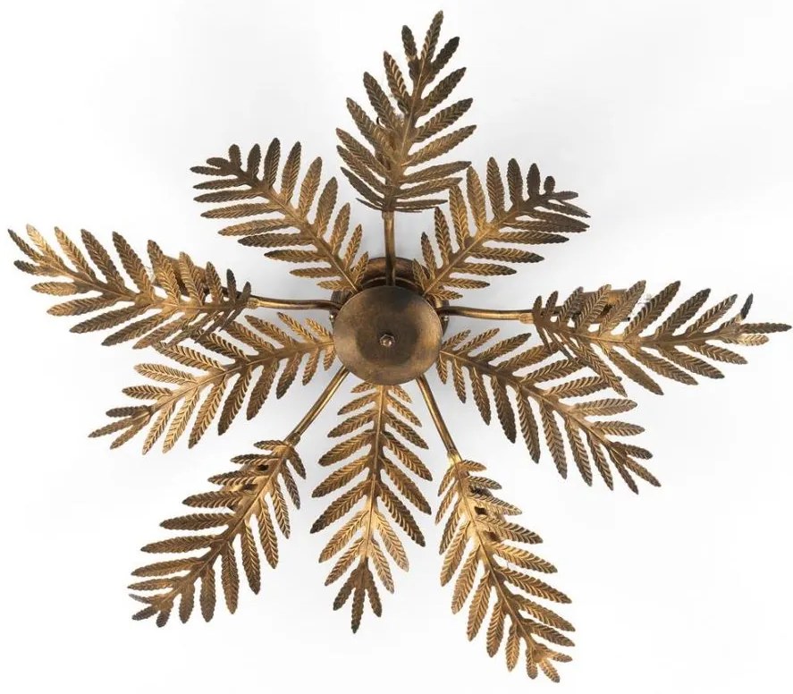 ONLI - Plafoniera FELCE 5xE14/6W/230V bronzo