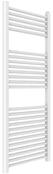 Termoarredo bagno scaldasalviette bianco L 45x120 interasse 40 cm