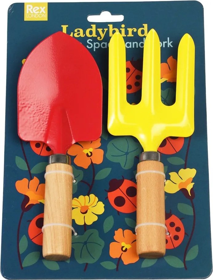 Piccoli attrezzi da giardino in set da 2 Ladybird - Rex London