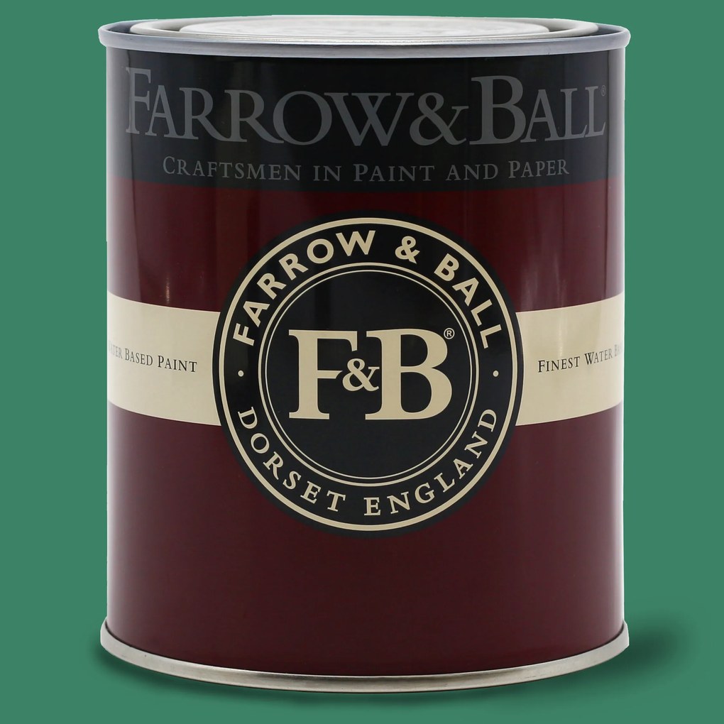 Farrow & Ball Flat Eggshell Archive Colour - Verdigris Green W50 - 0,75l