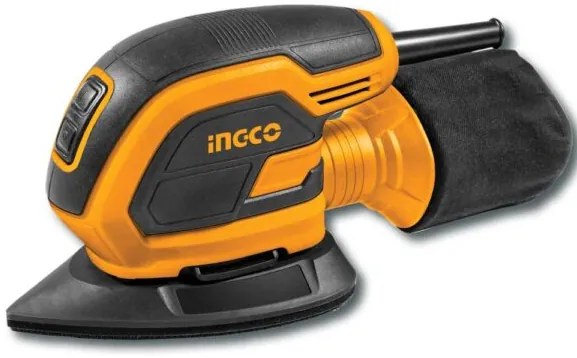 Levigatrice palmare triangolare 65W Ingco con accessori