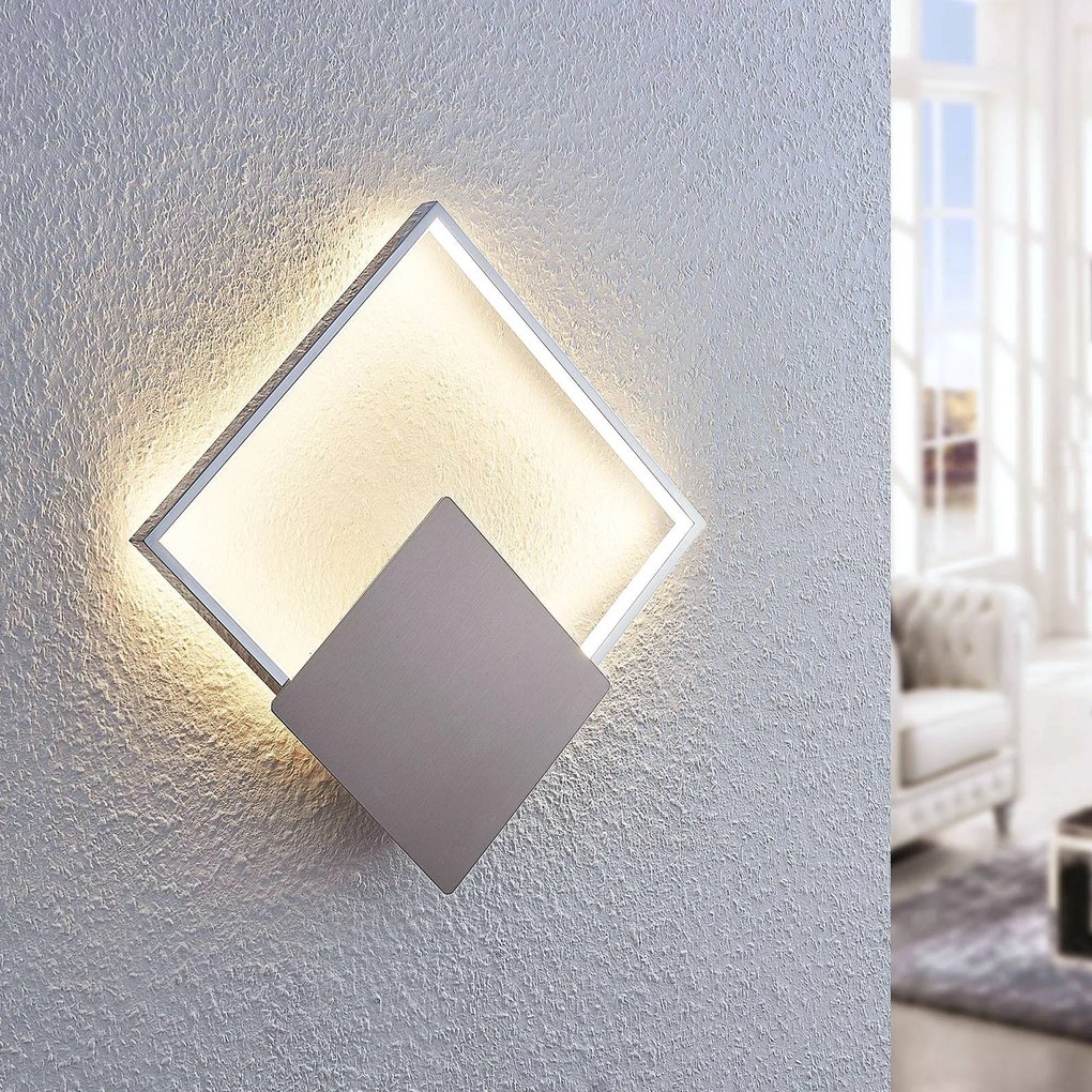 Applique da parete a LED Anays Lindby, Chiaro / Trasparente, Soggiorno / Sala da pranzo, Plastica, Moderno, Applique a LED