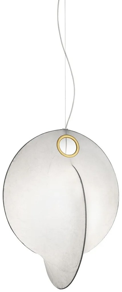 Flos Overlap Suspension 1 Lampada 65 cm a Sospensione e Luce Diffusa in resina Cocoon