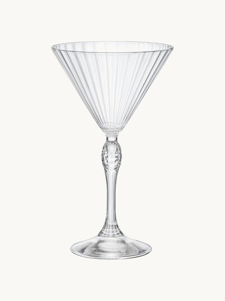 Set di 6 bicchieri per Martini America'20s