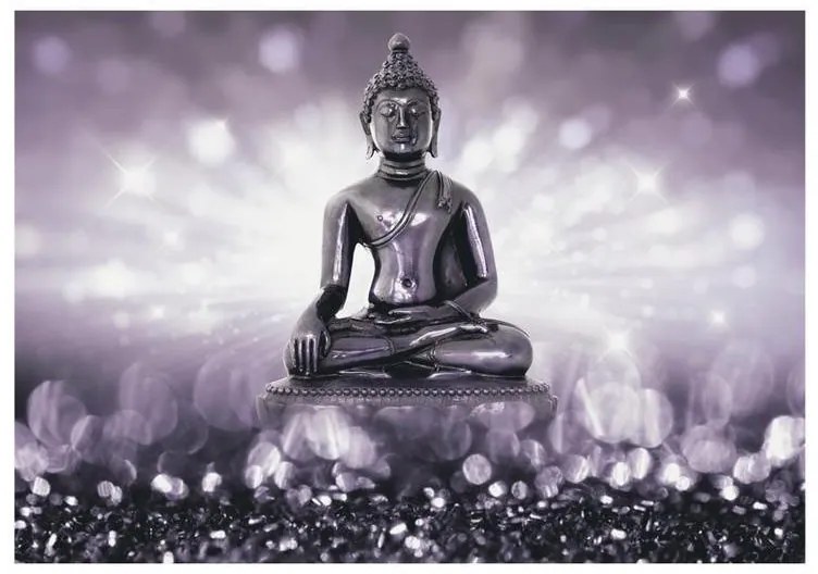 Fotomurale adesivo  Amethyst Buddha  Larghezza x Altezza Home decor 147x105