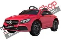 Auto Macchina Elettrica per Bambini Mercedes C63 AMG 12V colore Rosso