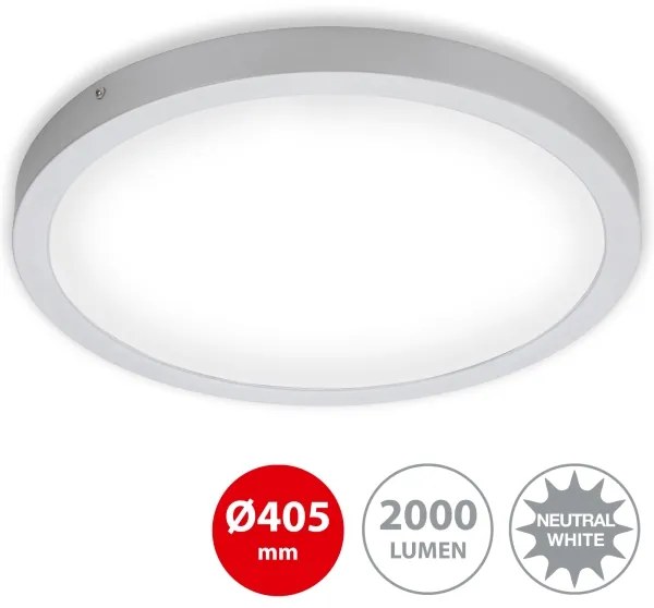 Briloner 7143-414 - Plafoniera LED FIRE LED/24,5W/230V 4000K