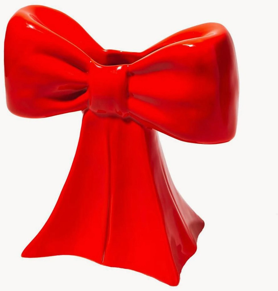 Vaso in ceramica Bow
