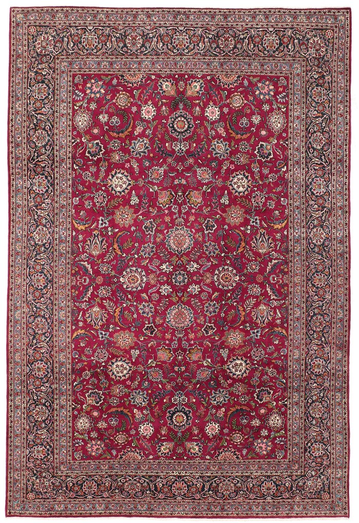 Kashan Tappeto 240 x 350 (Iran) Annodato A Mano