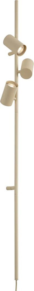 Lampada da parete moderna beige 3 luci - Jeana Luxe
