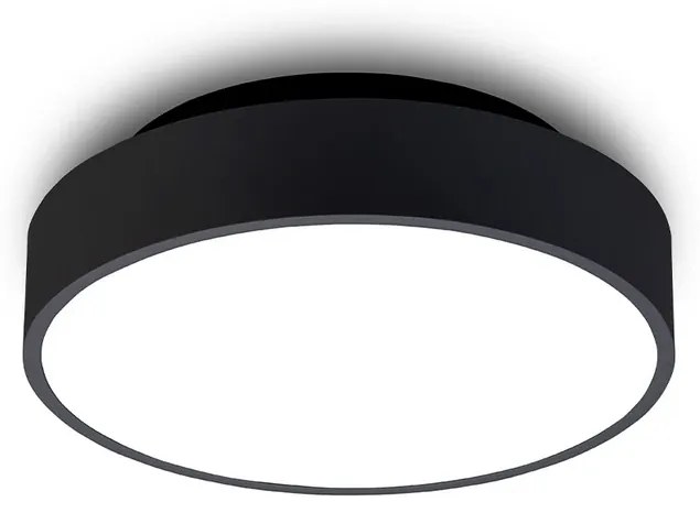 Luna C260 LED Plafoniera 2700K Nero - Antidark