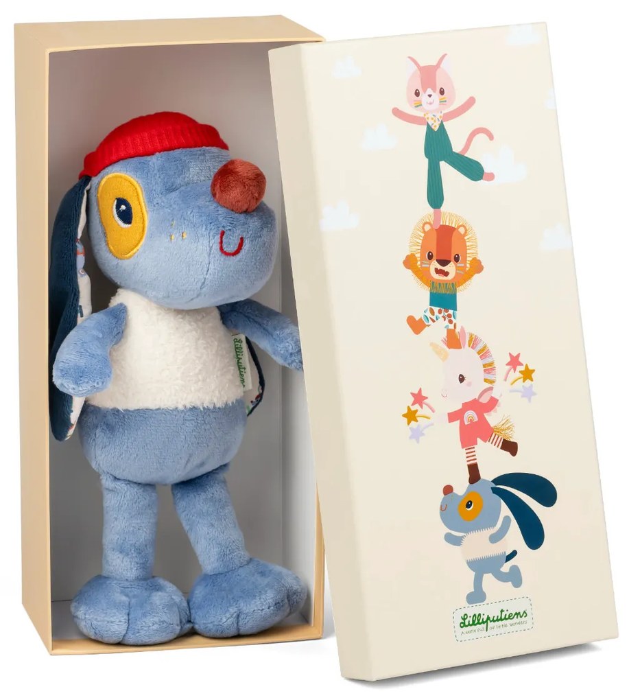 Lilliputiens - Peluche coccolone - Jules il cane