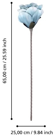 Eglo 428134 - Fiore artificiale MOLAVE 65 cm blu