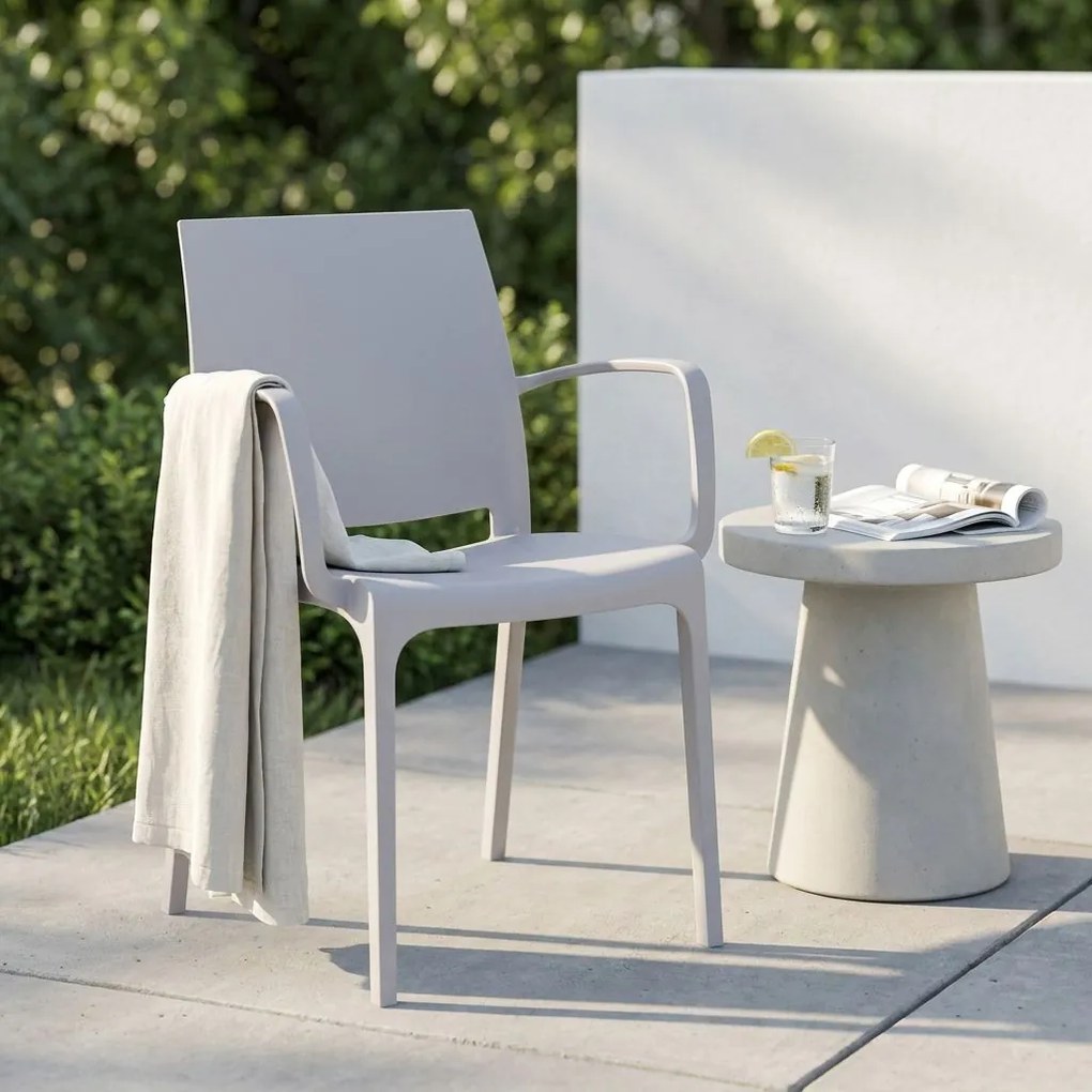 VOLGA - poltrona da giardino in plastica