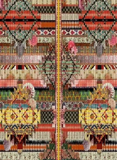 Christian Lacroix Carta da parati panoramica Fetiche - Arlequin