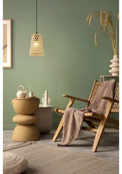 Eglo 43252 - Lampadario a sospensione con filo CLAVERDON 1xE27/40W/230V diametro 180mm