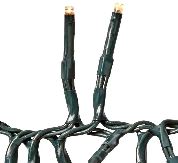 Nedis CLCS1512 - Catena LED per esterni 1512 LED/7 funzioni 14m IP44 bianco caldo